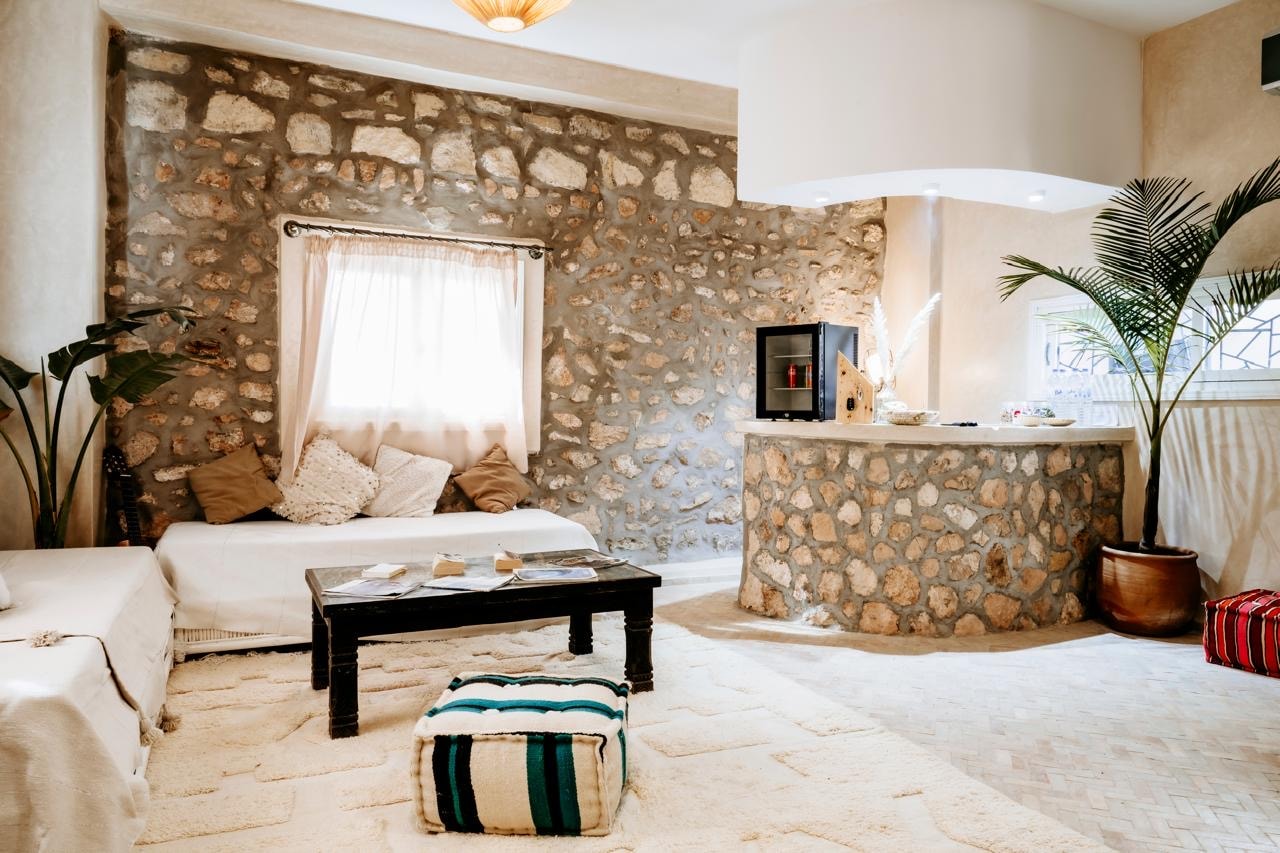 The Yogi Surfer villa setting, Morocco Atlantic coast